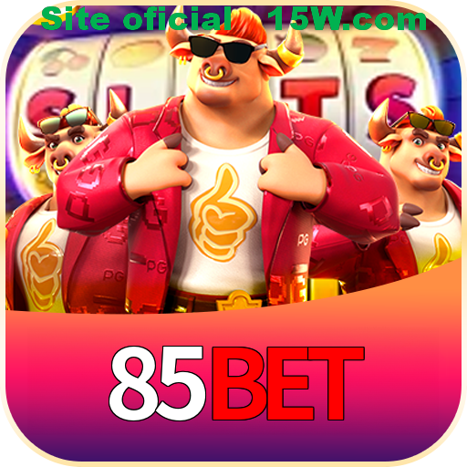 Imagem promocional da 85Bet mostrando a plataforma e suas vantagens
